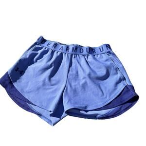 UNDER ARMOUR women’s shorts size S, loose- blue
